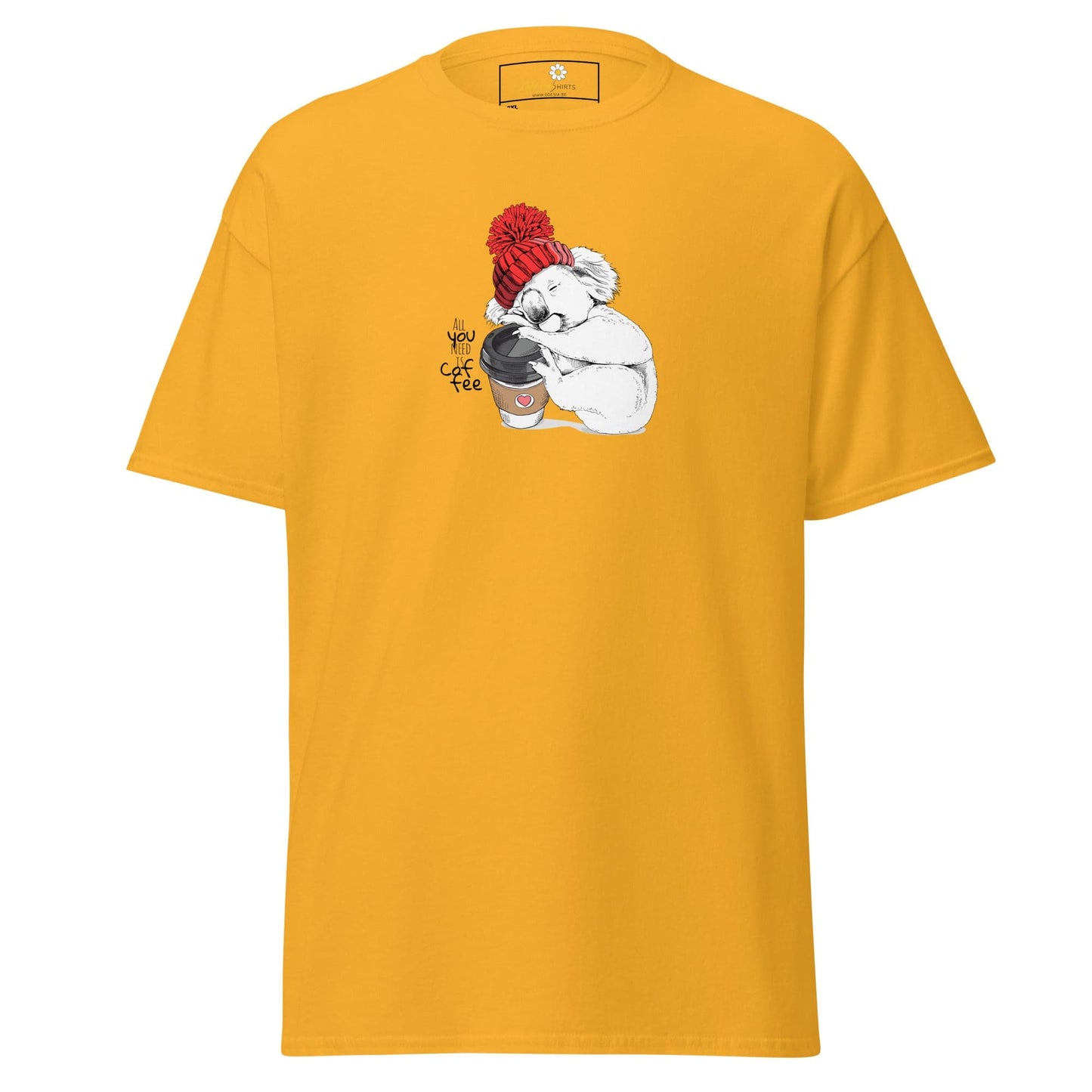T-shirt Design Tee • Men / Women • [2xl-5xl] - Gold / 2xl