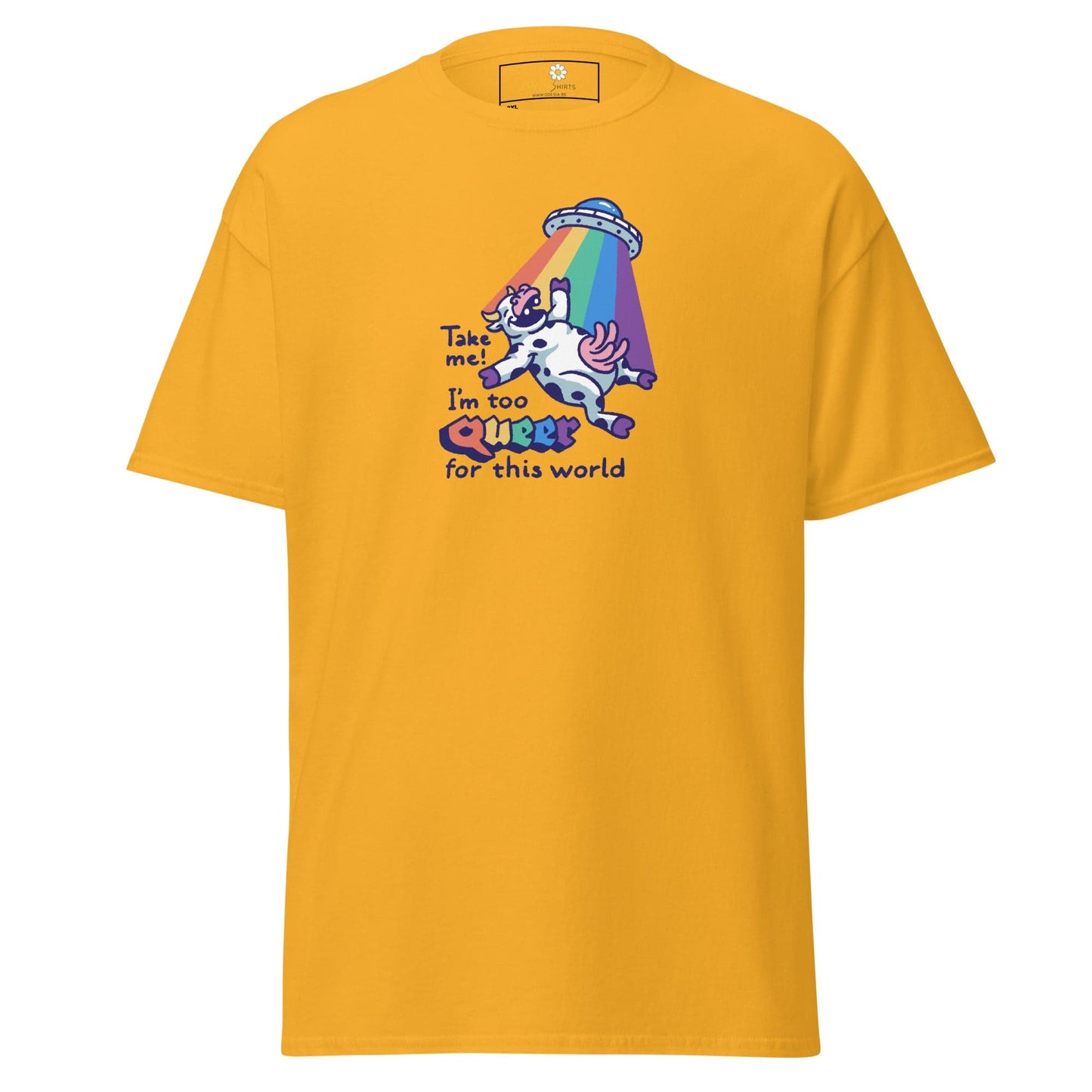 T-shirt Design Tee • Men / Women • [2xl-5xl] - Gold / 2xl