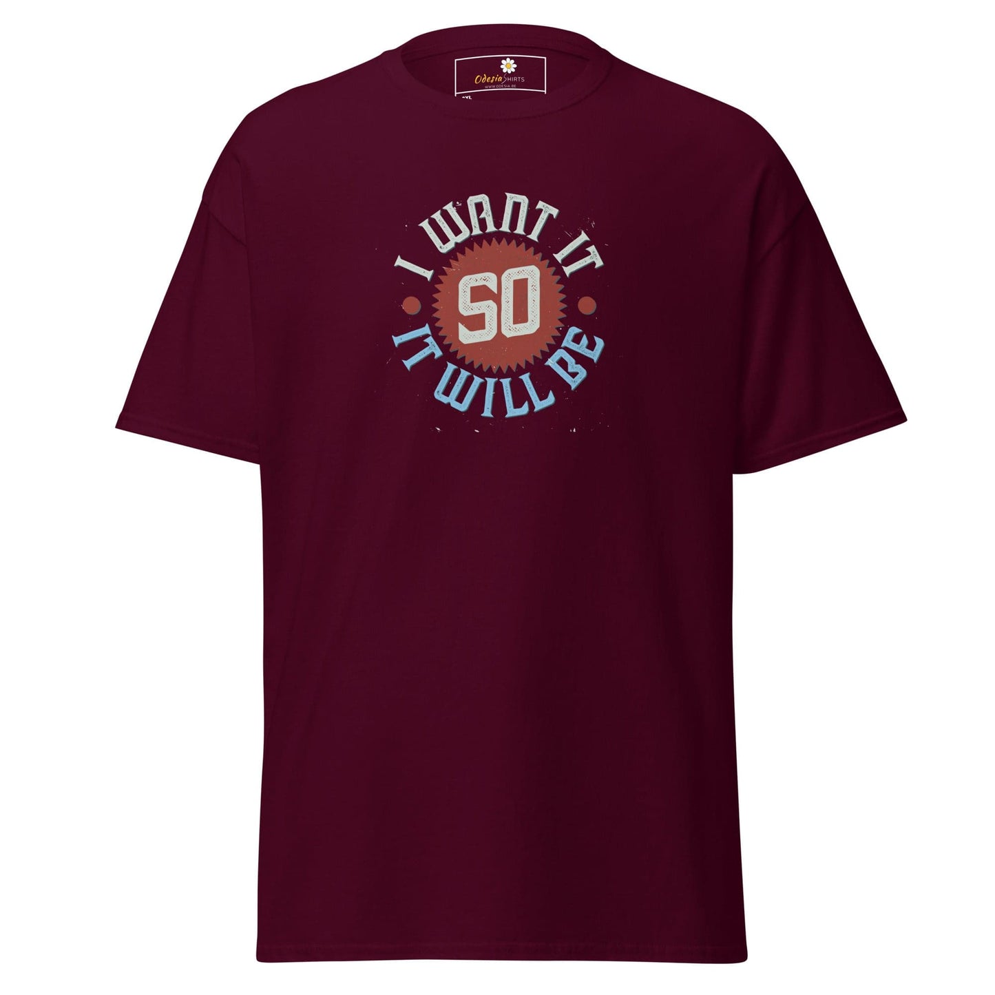 T-shirt Design Tee • Men / Women • [2xl-5xl] - Maroon / 2xl