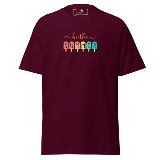 T-shirt Design Tee • Men / Women • [2xl-5xl] - Maroon / 2xl