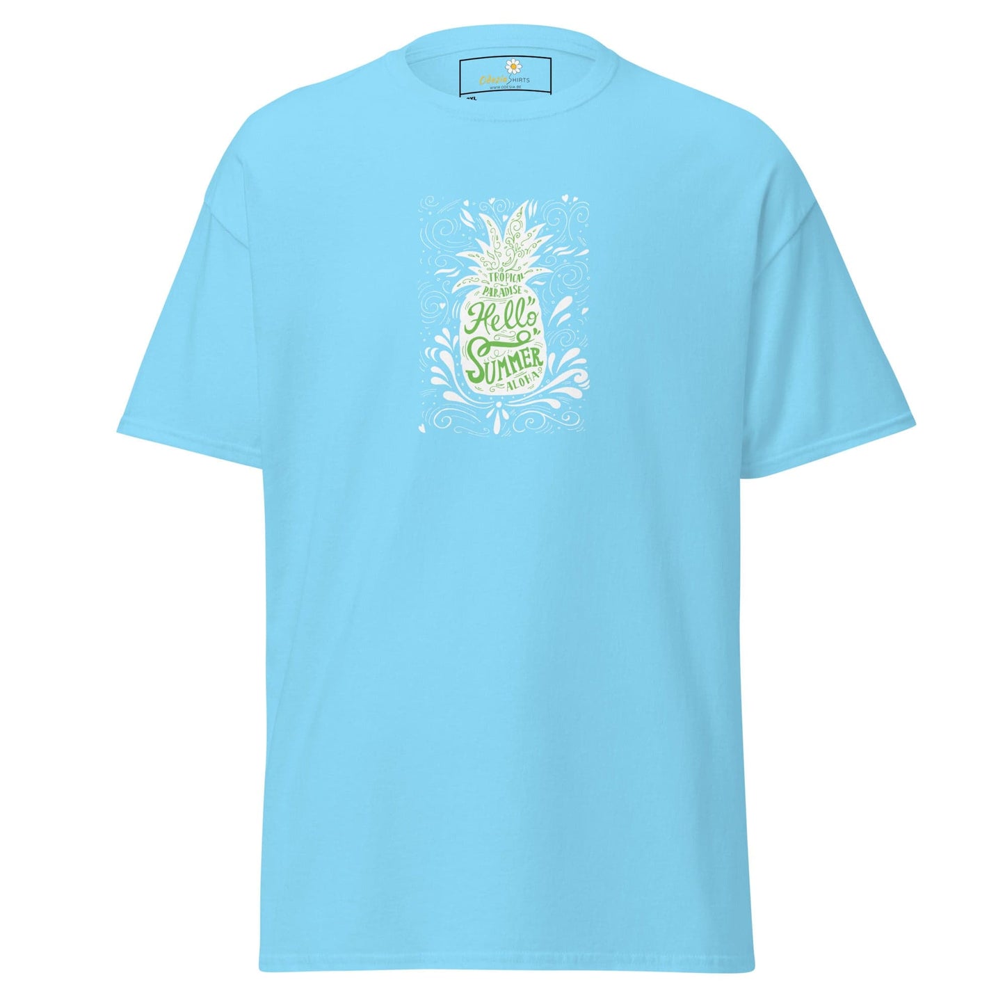T-shirt Design Tee • Men / Women • [2xl-5xl] - Sky / 2xl